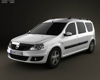 Dacia Logan MCV 2011 3D model