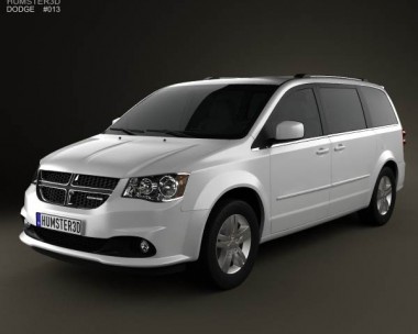 Dodge Grand Caravan 2011 3D model