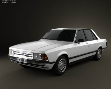 Ford Granada Sedan 1982 3D model