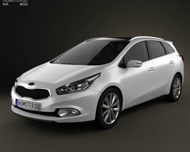 Kia Ceed SW 2013 3D Model