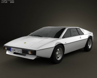 Lotus Esprit S1 1976 3D Model