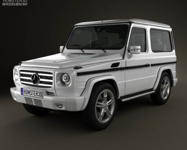 Mercedes-Benz G-Class 3-door 2011 3D Model