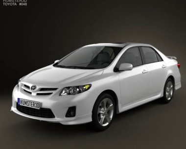 Toyota Corolla 2012 3D model