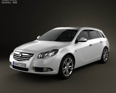 Vauxhall Insignia Sports Tourer 2010 3D Model