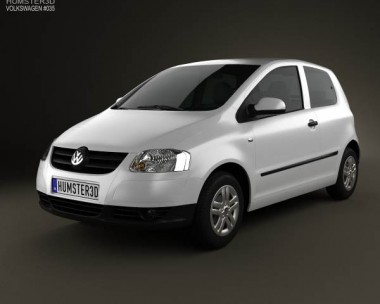 Volkswagen Fox (Lupo) 3-door 2005 3D model