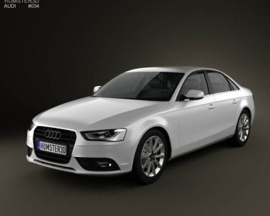 Audi A4 Sedan 2013 3D Model