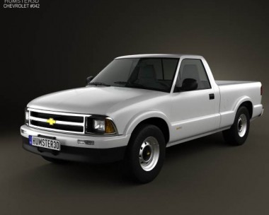 Chevrolet S10 Single Cab Standart Bed 1994 3D Model