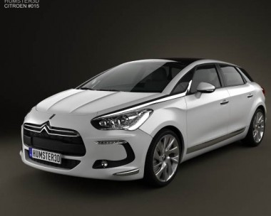 Citroen DS5 2012 3D Model