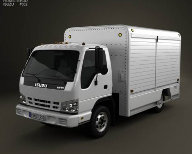 Isuzu NPR Beverage 2011 3D Model