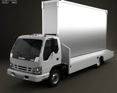 Isuzu NPR Billboard 2011 3D model