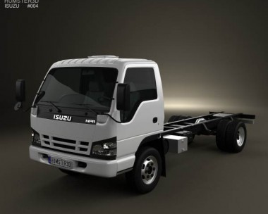 Isuzu NPR Chassis 2011 3D model