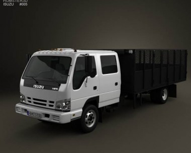 Isuzu NPR Dump Truck 2011 3D model