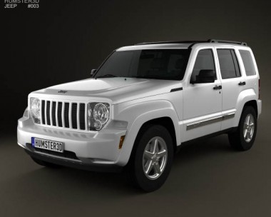 Jeep Liberty (Cherokee) 2008 3D Model