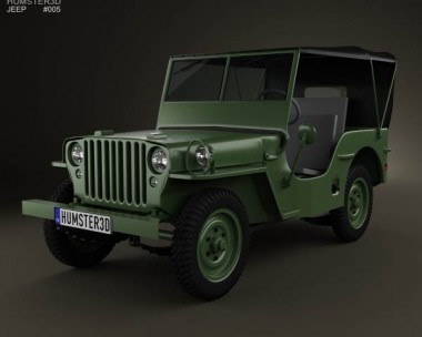 Willys MB 1941 3D Model