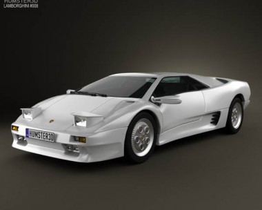 Lamborghini Diablo VT 1993 3D Model