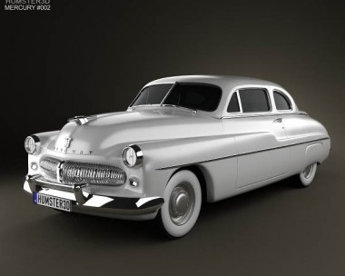 Mercury Eight Coupe 1949 3D model