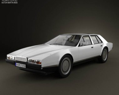 Aston Martin Lagonda 1985 3D Model