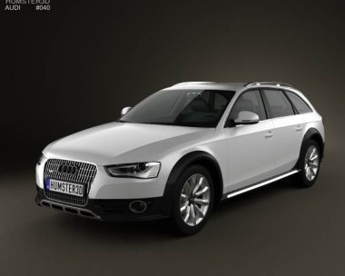 Audi A4 Allroad 2013 3D Model