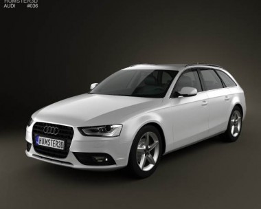 Audi A4 Avant 2013 3D model