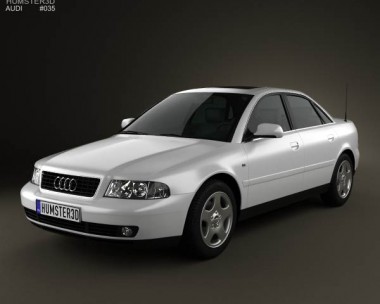 Audi A4 Sedan 1999 3D Model