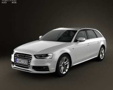 Audi S4 Avant 2013 3D model