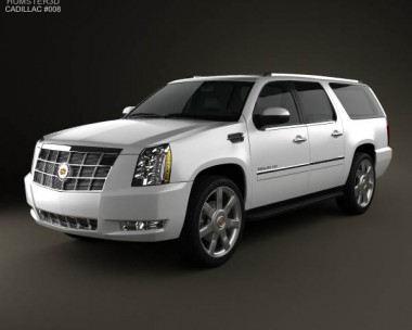 Cadillac Escalade ESV 2011 3D Model