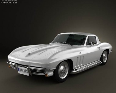 Chevrolet Corvette Sting Ray (C2) 1965 3D Model