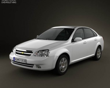 Chevrolet Lacetti Sedan 2011 3D Model