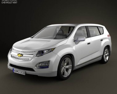 Chevrolet Volt MPV5 2012 3D Model