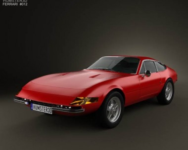 Ferrari 365 Daytona GTB/4 1968-1973 3D Model