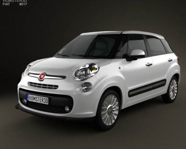 Fiat 500L 2013 3D model