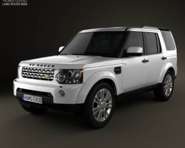 Land Rover Discovery 4 (LR4) 2012 3D model