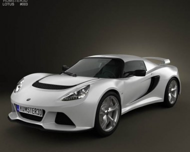 Lotus Exige S 2012 3D Model