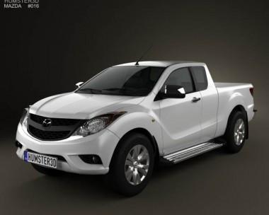 Mazda BT-50 Crew Cab 2012 3D model