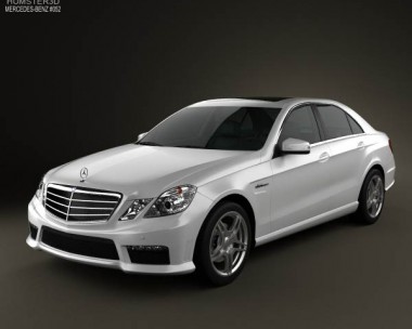 Mercedes-Benz E63 AMG (W212) sedan 2010 3D Model