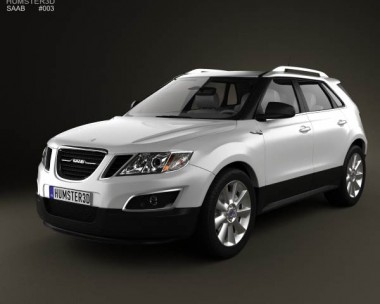 Saab 9-4X 2012 3D Model