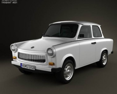 Trabant 601 Sedan 1963 3D Model