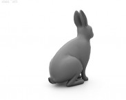 Common Rabbit 3d model