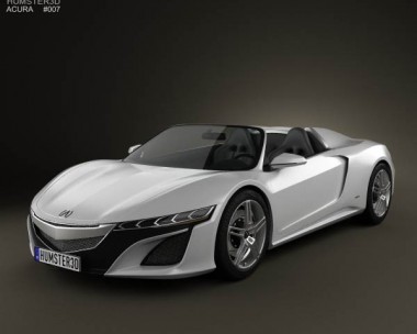 Acura NSX convertible 2012 3D model