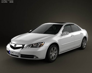 Acura RL 2012 3D Model