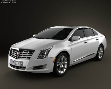 Cadillac XTS 2013 3D Model