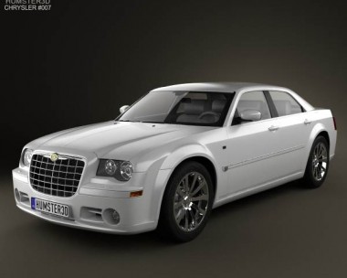 Chrysler 300C sedan 2009 3D model