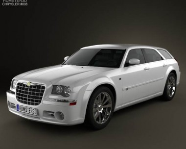 Chrysler 300C wagon 2009 3D Model