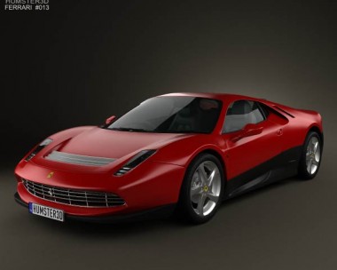 Ferrari SP12 EC 2012 3D Model