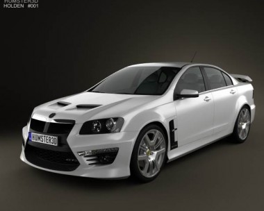 HSV GTS 2012 3D Model