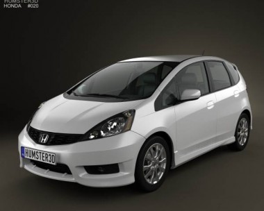 Honda Fit (Jazz) Sport 2012 3D model