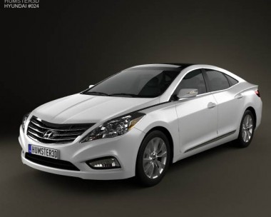 Hyundai Azera 2012 3D model