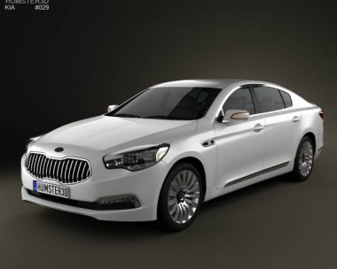 Kia K9 Quoris 2013 3D Model