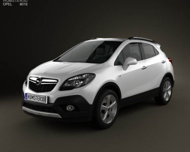 Opel Mokka 2013 3D Model