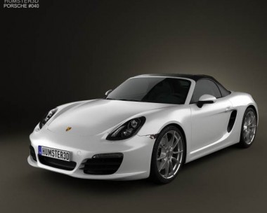 Porsche Boxster 981 2013 3D Model